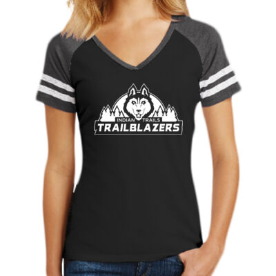 ITMS - Women's Game V Neck Tee Thumbnail